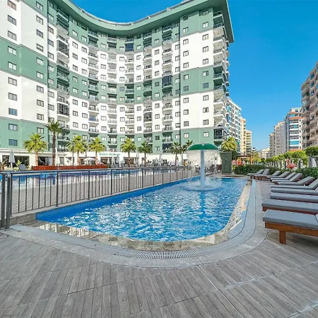 0050 Serenity Stylish 1-bedroom With Pool, Gym And In Mahmutlar, * 알란야