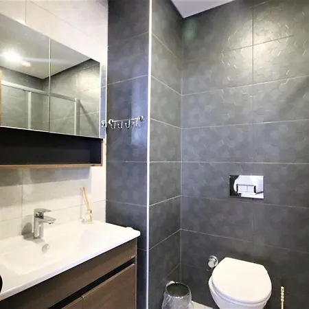 0050 Serenity Stylish 1-bedroom With Pool, Gym And In Mahmutlar, 아파트 알란야