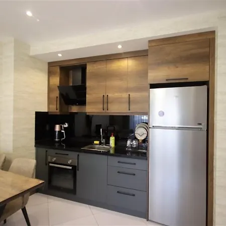 0050 Serenity Stylish 1-bedroom With Pool, Gym And In Mahmutlar, 아파트