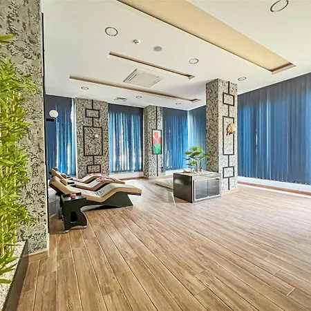 0050 Serenity Stylish 1-bedroom With Pool, Gym And In Mahmutlar, 알란야
