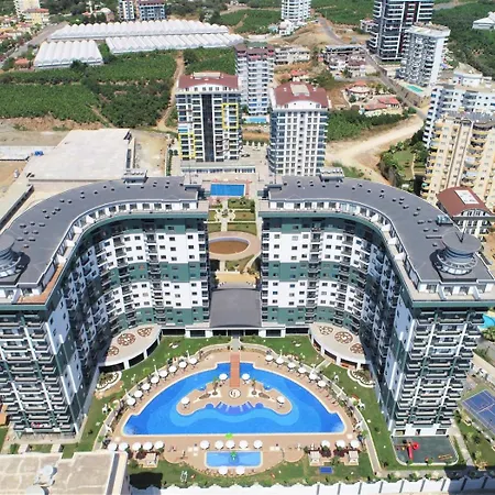 0050 Serenity Stylish 1-bedroom With Pool, Gym And In Mahmutlar, 아파트