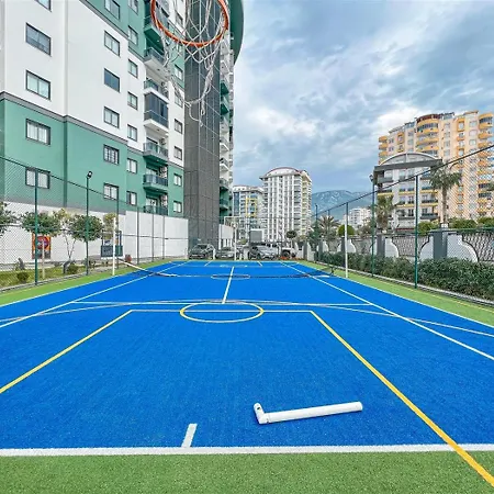 아파트 0050 Serenity Stylish 1-bedroom With Pool, Gym And In Mahmutlar, 알란야