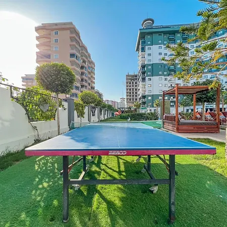 0050 Serenity Stylish 1-bedroom With Pool, Gym And In Mahmutlar, 아파트 알란야