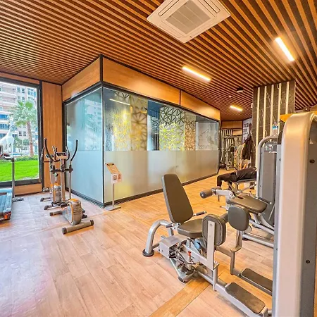 0050 Serenity Stylish 1-bedroom With Pool, Gym And In Mahmutlar, * 알란야